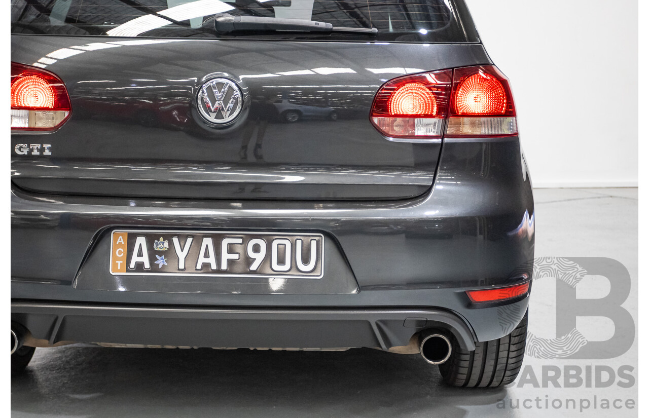 05/2012 Volkswagen Golf GTi 1K MY12 5D Hatchback Carbon Steel Grey Metallic Turbo 2.0L