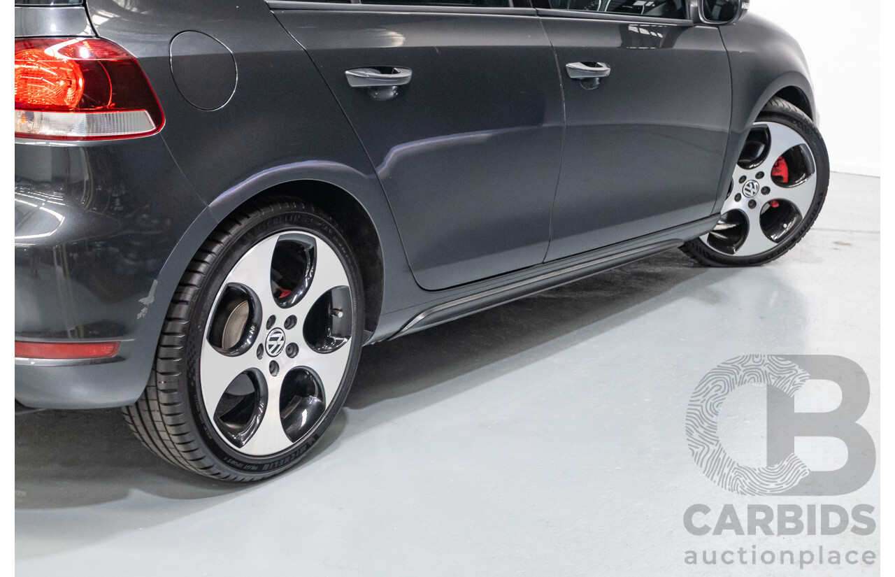 05/2012 Volkswagen Golf GTi 1K MY12 5D Hatchback Carbon Steel Grey Metallic Turbo 2.0L