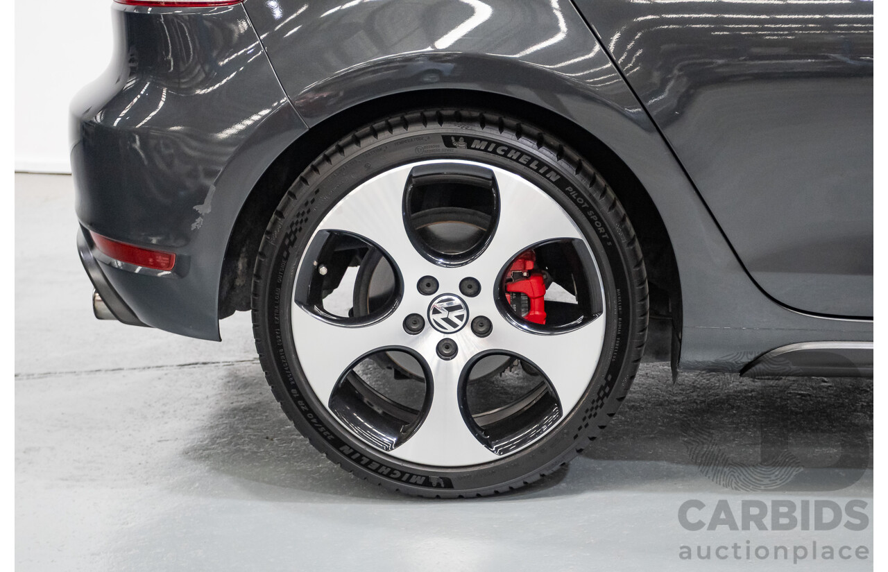 05/2012 Volkswagen Golf GTi 1K MY12 5D Hatchback Carbon Steel Grey Metallic Turbo 2.0L