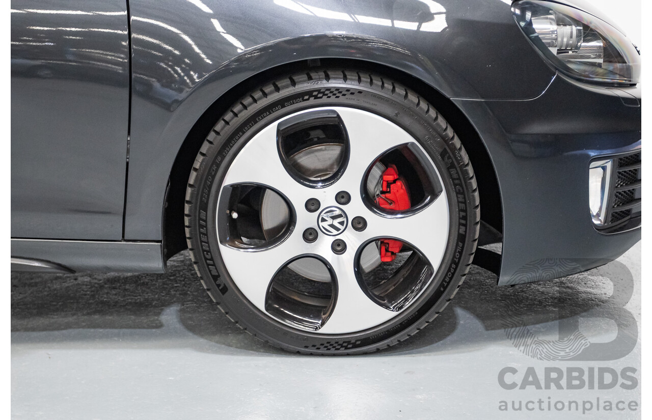 05/2012 Volkswagen Golf GTi 1K MY12 5D Hatchback Carbon Steel Grey Metallic Turbo 2.0L