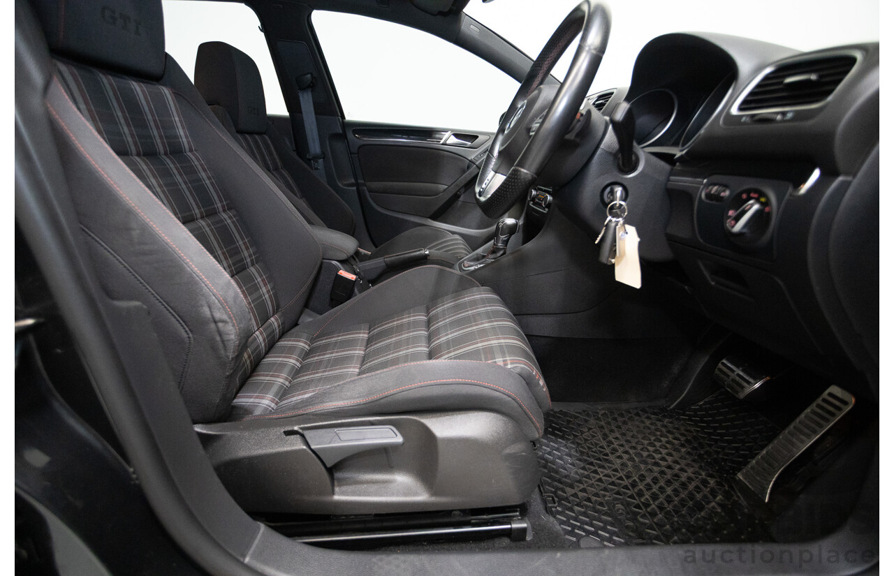 05/2012 Volkswagen Golf GTi 1K MY12 5D Hatchback Carbon Steel Grey Metallic Turbo 2.0L