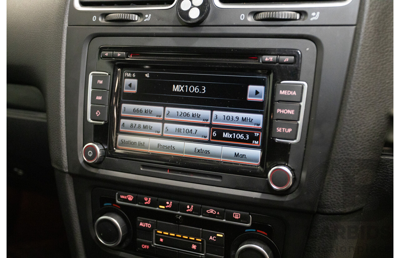 05/2012 Volkswagen Golf GTi 1K MY12 5D Hatchback Carbon Steel Grey Metallic Turbo 2.0L