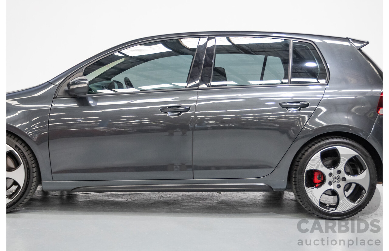 05/2012 Volkswagen Golf GTi 1K MY12 5D Hatchback Carbon Steel Grey Metallic Turbo 2.0L