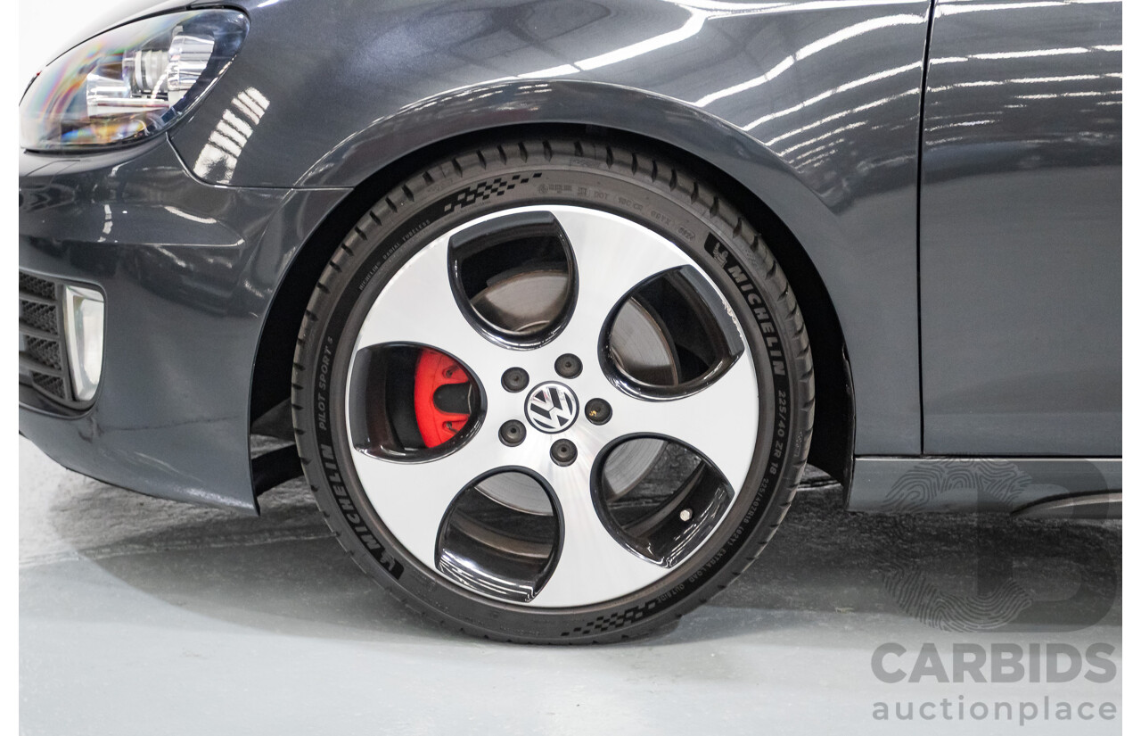 05/2012 Volkswagen Golf GTi 1K MY12 5D Hatchback Carbon Steel Grey Metallic Turbo 2.0L