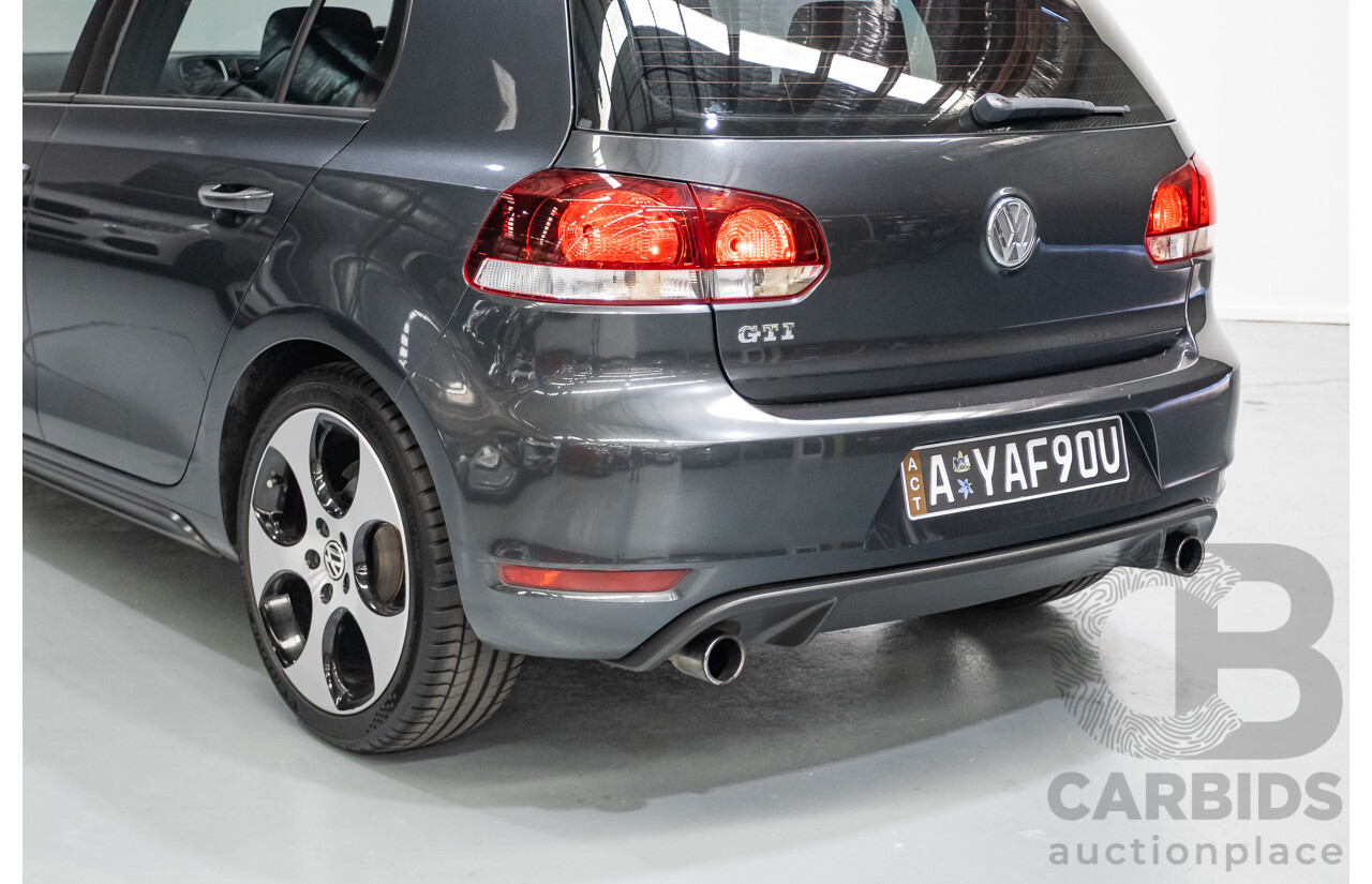 05/2012 Volkswagen Golf GTi 1K MY12 5D Hatchback Carbon Steel Grey Metallic Turbo 2.0L
