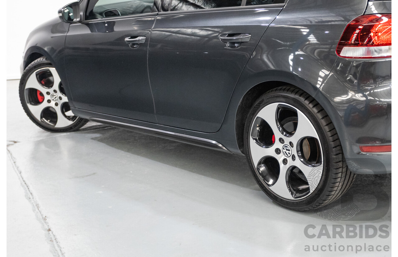 05/2012 Volkswagen Golf GTi 1K MY12 5D Hatchback Carbon Steel Grey Metallic Turbo 2.0L