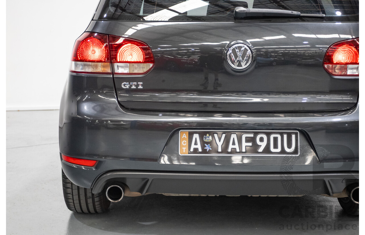 05/2012 Volkswagen Golf GTi 1K MY12 5D Hatchback Carbon Steel Grey Metallic Turbo 2.0L