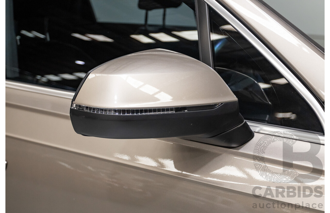 11/2015 Audi Q7 3.0 TDI Quattro (AWD) 4M 4d Wagon Carat Beige Metallic Turbo Diesel 3.0L - 7 seats