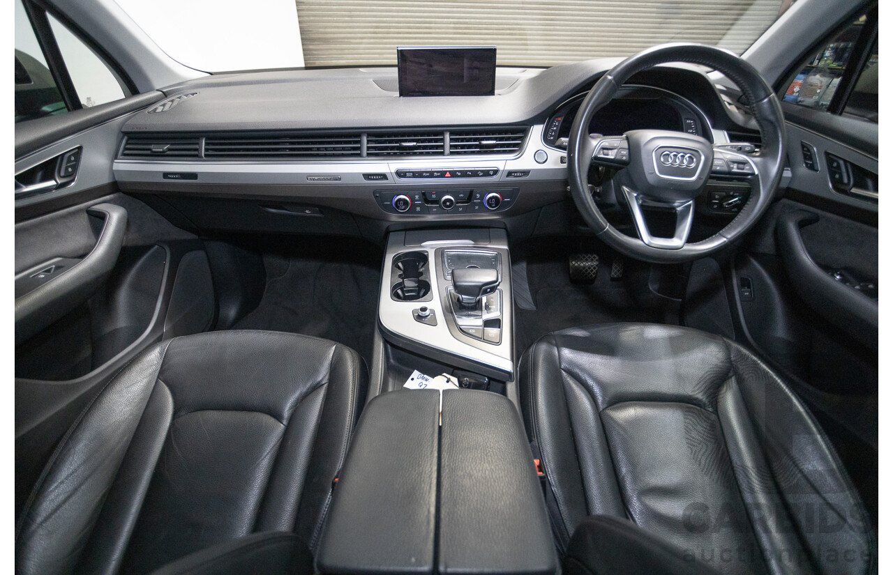 11/2015 Audi Q7 3.0 TDI Quattro (AWD) 4M 4d Wagon Carat Beige Metallic Turbo Diesel 3.0L - 7 seats