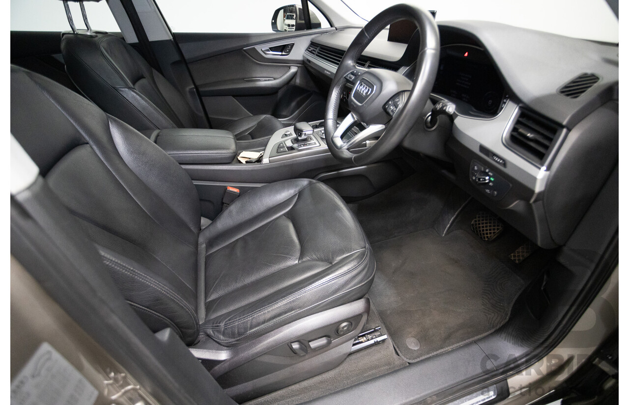 11/2015 Audi Q7 3.0 TDI Quattro (AWD) 4M 4d Wagon Carat Beige Metallic Turbo Diesel 3.0L - 7 seats