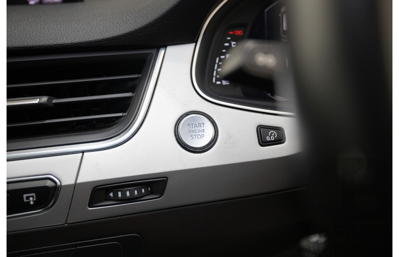 11/2015 Audi Q7 3.0 TDI Quattro (AWD) 4M 4d Wagon Carat Beige Metallic Turbo Diesel 3.0L - 7 seats