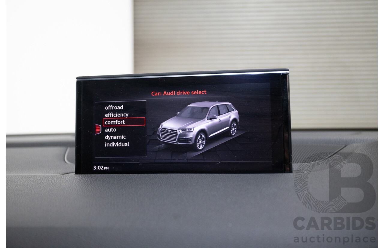 11/2015 Audi Q7 3.0 TDI Quattro (AWD) 4M 4d Wagon Carat Beige Metallic Turbo Diesel 3.0L - 7 seats