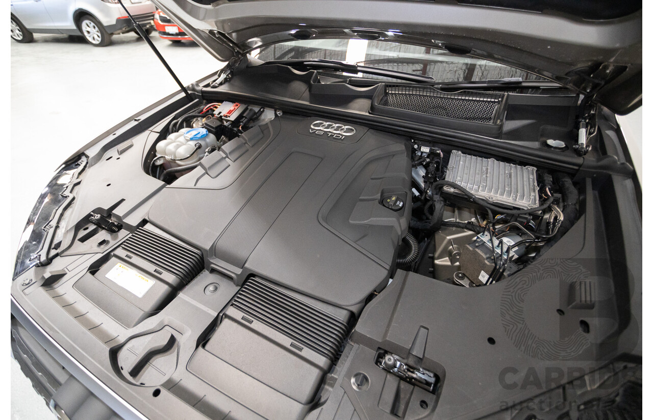 11/2015 Audi Q7 3.0 TDI Quattro (AWD) 4M 4d Wagon Carat Beige Metallic Turbo Diesel 3.0L - 7 seats