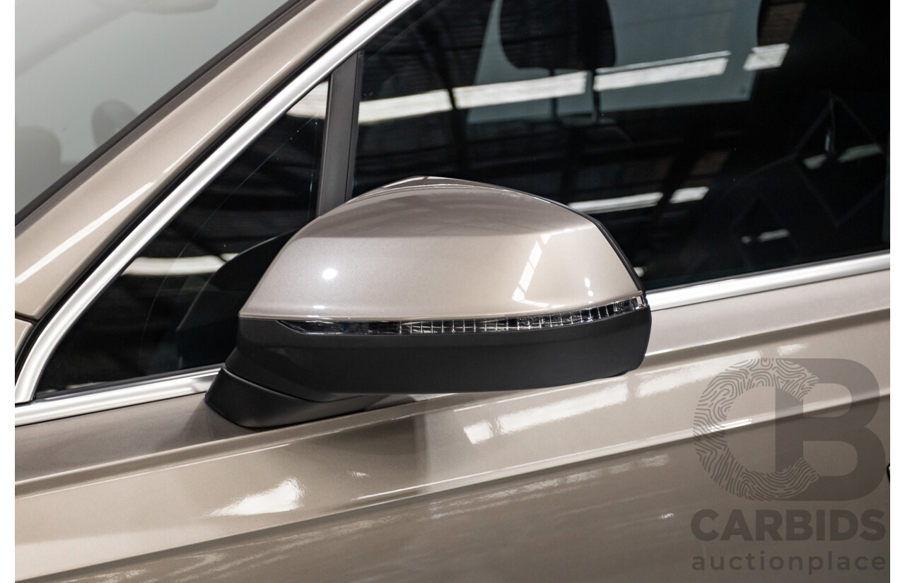 11/2015 Audi Q7 3.0 TDI Quattro (AWD) 4M 4d Wagon Carat Beige Metallic Turbo Diesel 3.0L - 7 seats