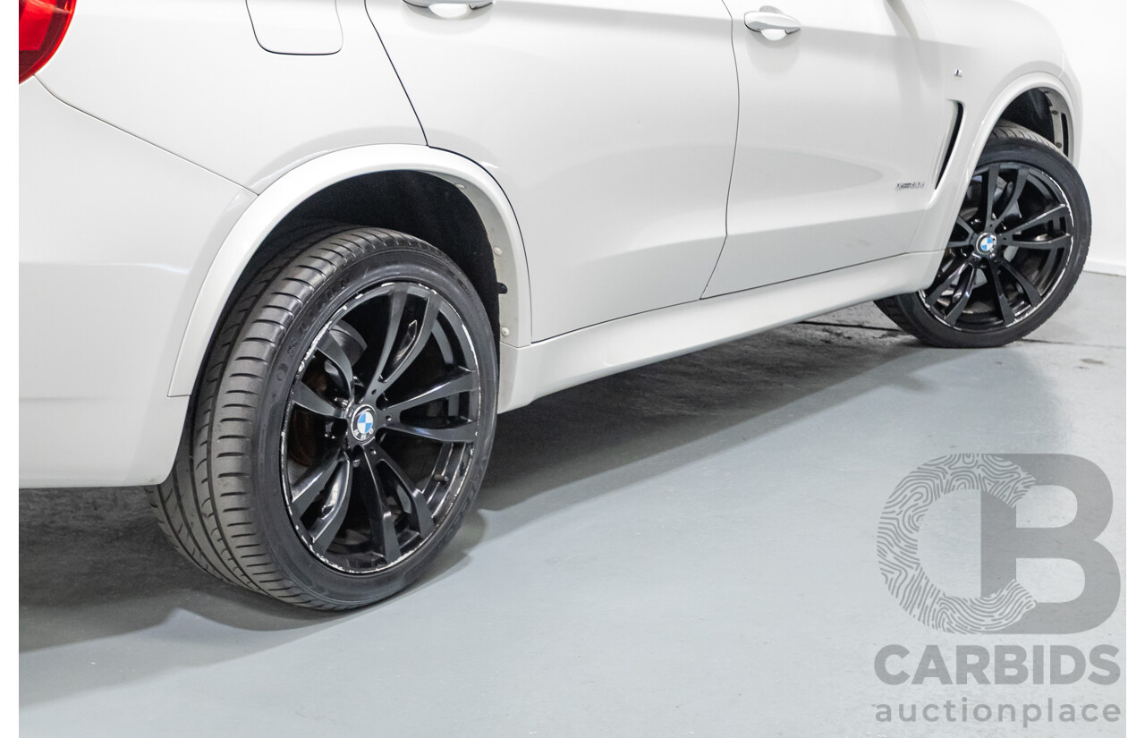 11/2015 BMW X5 xDrive30d M-Sport (AWD) F15 MY15 4D Wagon Alpine White Turbo Diesel 3.0L