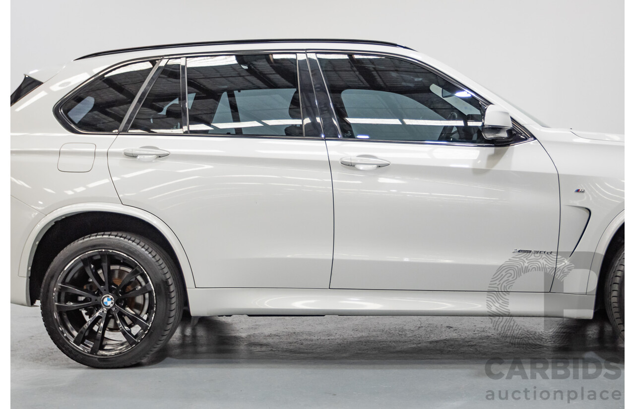 11/2015 BMW X5 xDrive30d M-Sport (AWD) F15 MY15 4D Wagon Alpine White Turbo Diesel 3.0L