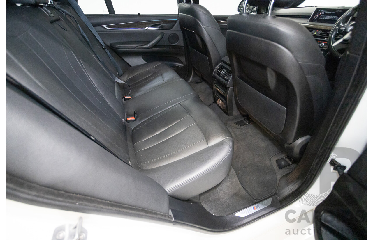 11/2015 BMW X5 xDrive30d M-Sport (AWD) F15 MY15 4D Wagon Alpine White Turbo Diesel 3.0L