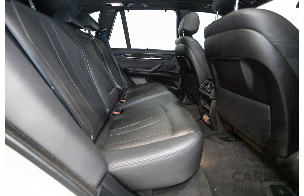 11/2015 BMW X5 xDrive30d M-Sport (AWD) F15 MY15 4D Wagon Alpine White Turbo Diesel 3.0L