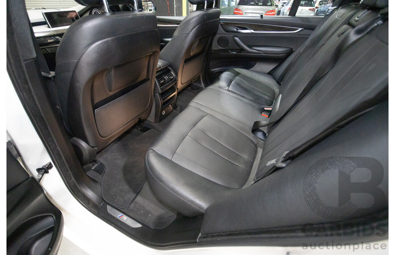 11/2015 BMW X5 xDrive30d M-Sport (AWD) F15 MY15 4D Wagon Alpine White Turbo Diesel 3.0L