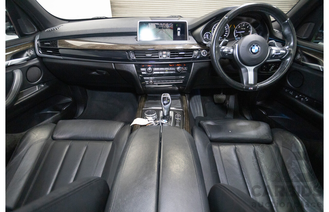 11/2015 BMW X5 xDrive30d M-Sport (AWD) F15 MY15 4D Wagon Alpine White Turbo Diesel 3.0L