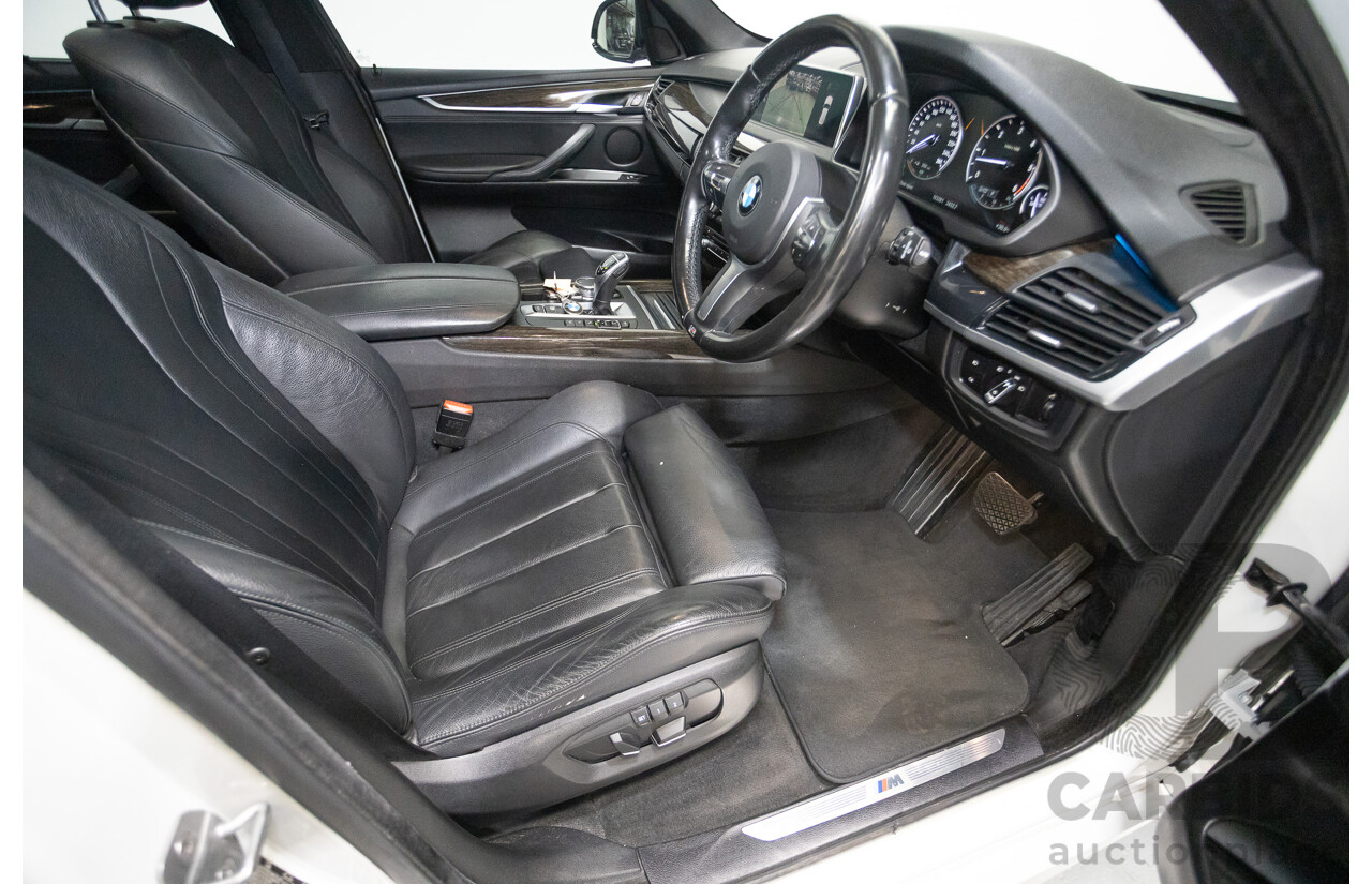 11/2015 BMW X5 xDrive30d M-Sport (AWD) F15 MY15 4D Wagon Alpine White Turbo Diesel 3.0L