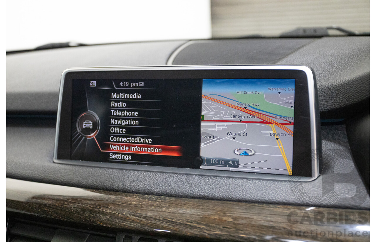 11/2015 BMW X5 xDrive30d M-Sport (AWD) F15 MY15 4D Wagon Alpine White Turbo Diesel 3.0L