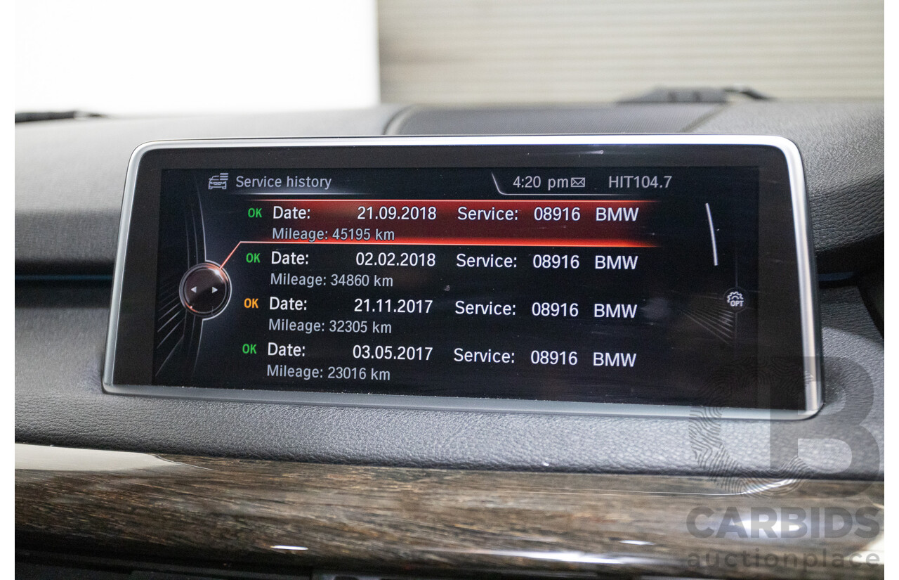 11/2015 BMW X5 xDrive30d M-Sport (AWD) F15 MY15 4D Wagon Alpine White Turbo Diesel 3.0L