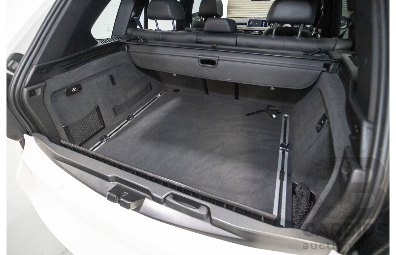 11/2015 BMW X5 xDrive30d M-Sport (AWD) F15 MY15 4D Wagon Alpine White Turbo Diesel 3.0L