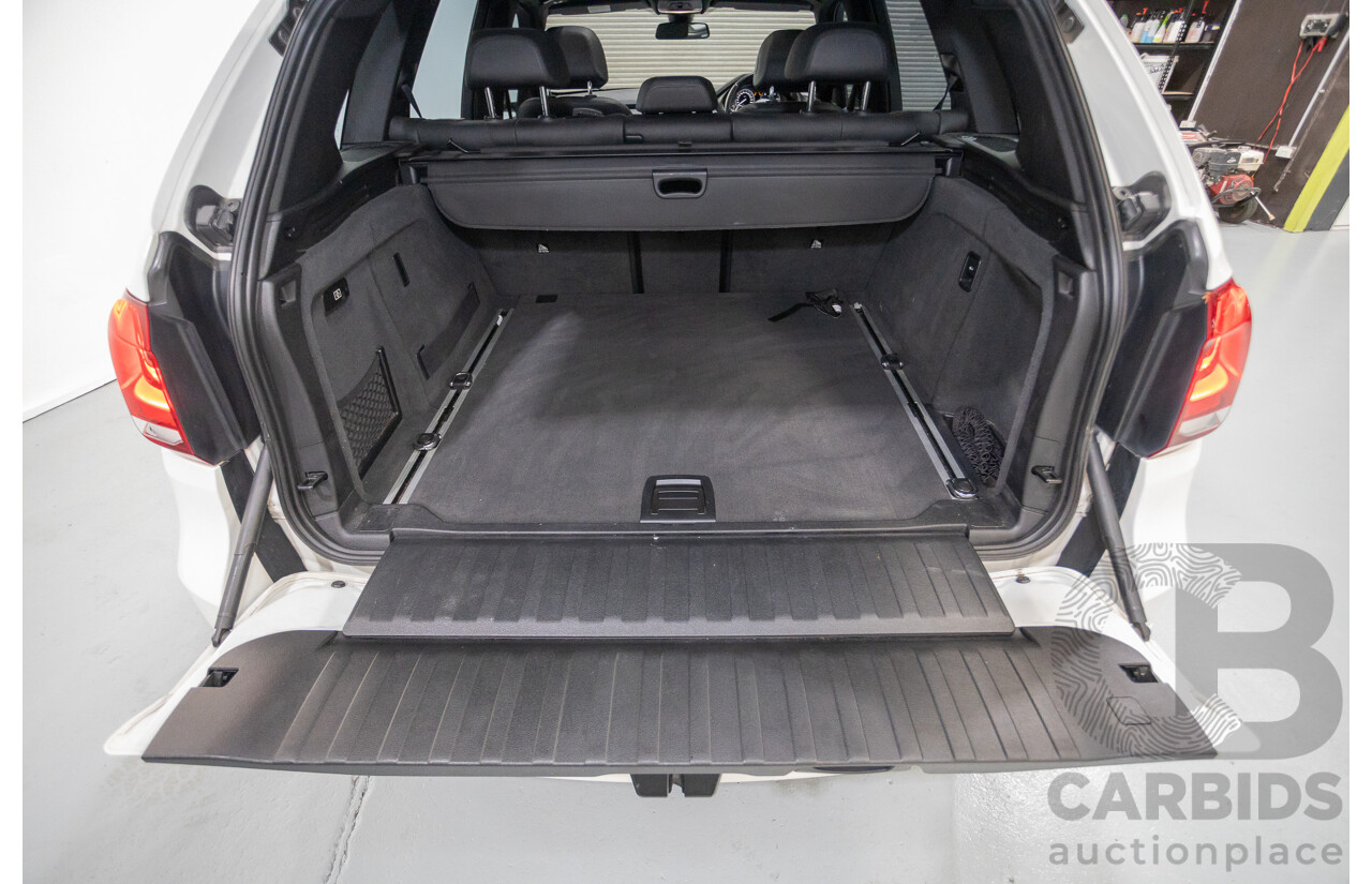 11/2015 BMW X5 xDrive30d M-Sport (AWD) F15 MY15 4D Wagon Alpine White Turbo Diesel 3.0L