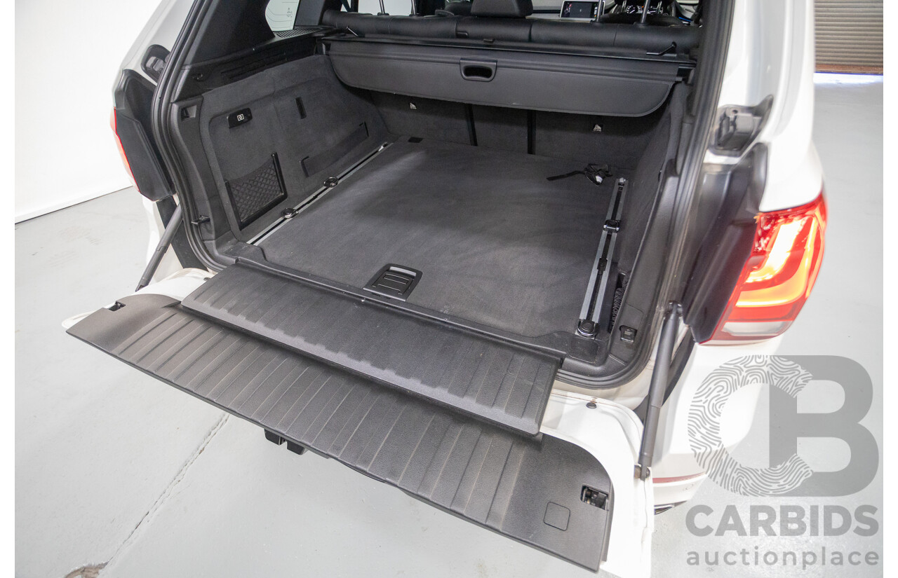 11/2015 BMW X5 xDrive30d M-Sport (AWD) F15 MY15 4D Wagon Alpine White Turbo Diesel 3.0L