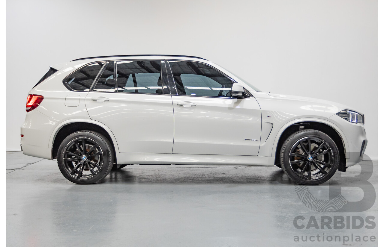 11/2015 BMW X5 xDrive30d M-Sport (AWD) F15 MY15 4D Wagon Alpine White Turbo Diesel 3.0L