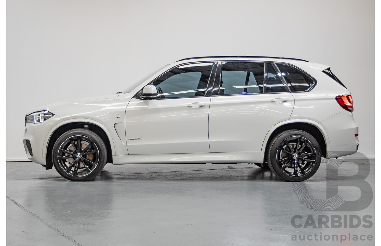 11/2015 BMW X5 xDrive30d M-Sport (AWD) F15 MY15 4D Wagon Alpine White Turbo Diesel 3.0L