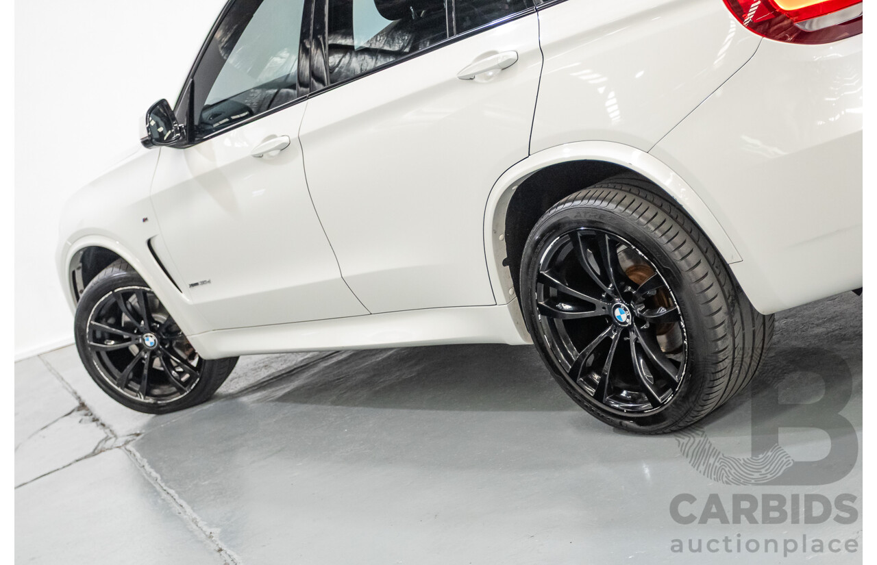 11/2015 BMW X5 xDrive30d M-Sport (AWD) F15 MY15 4D Wagon Alpine White Turbo Diesel 3.0L