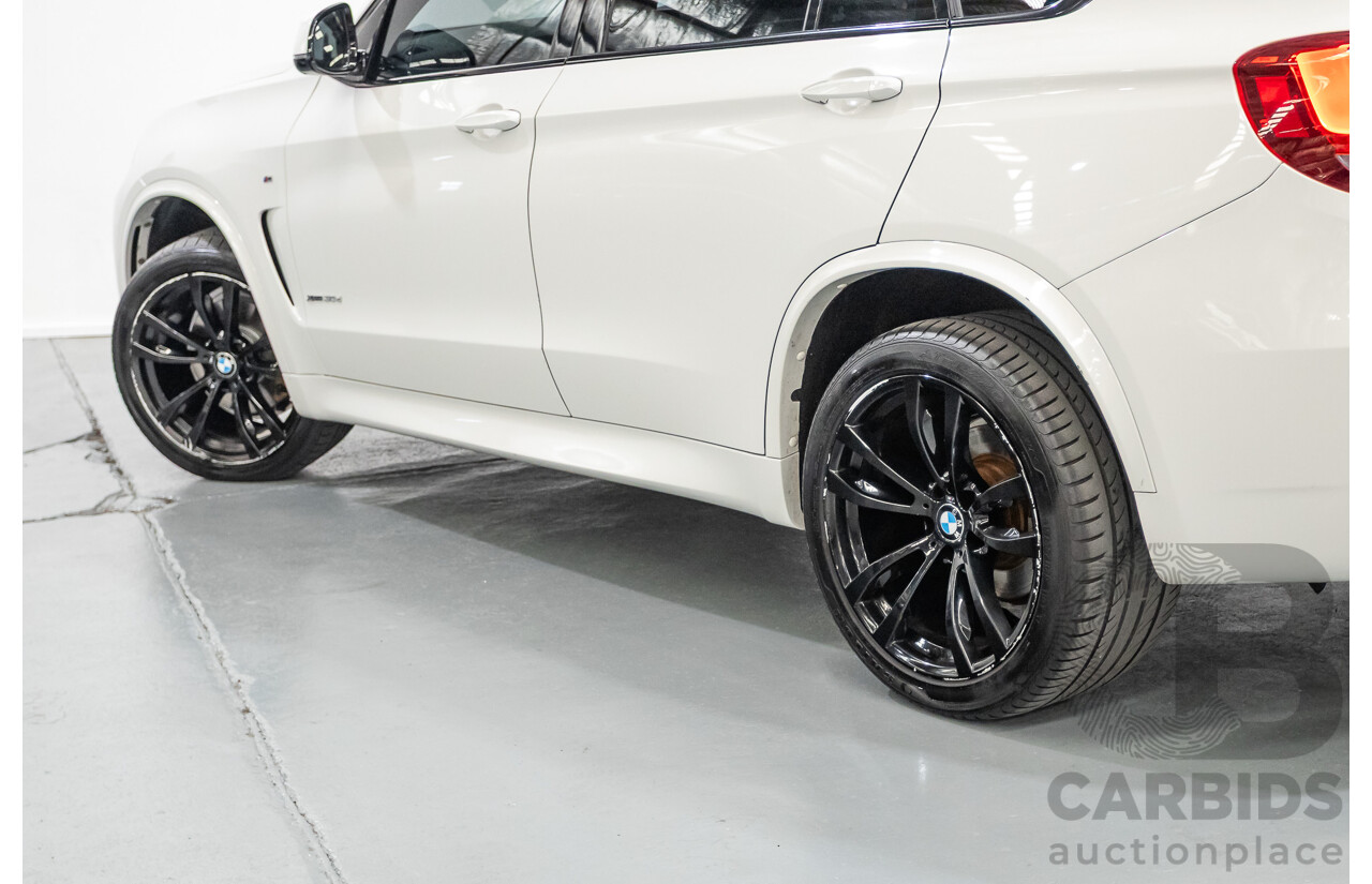 11/2015 BMW X5 xDrive30d M-Sport (AWD) F15 MY15 4D Wagon Alpine White Turbo Diesel 3.0L