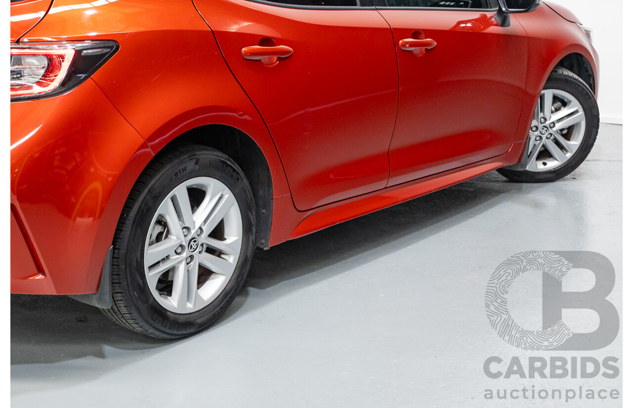 10/2018 Toyota Corolla SX MZEA12R 5D Hatchback Barcelona Red Metallic 2.0L