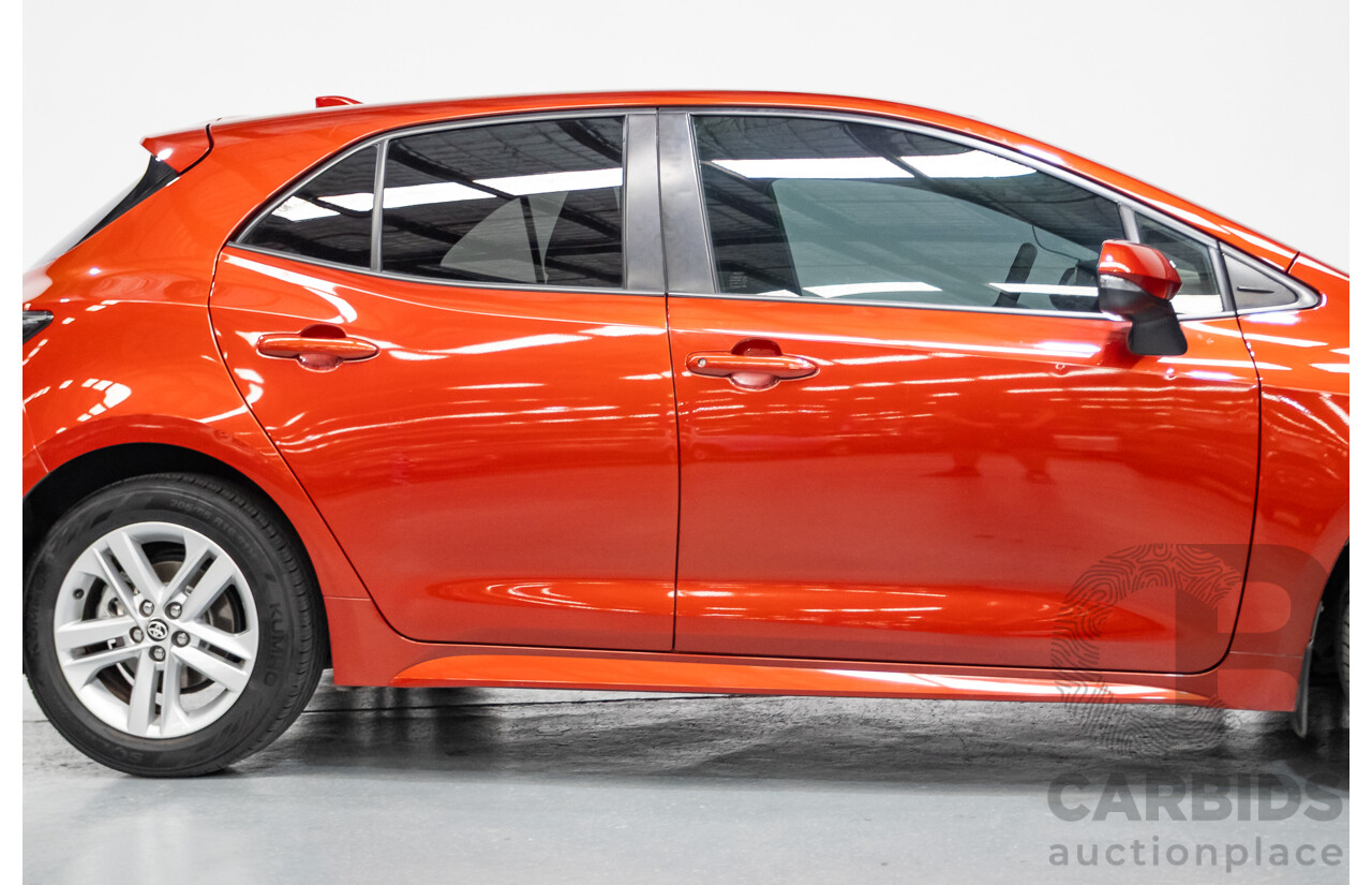 10/2018 Toyota Corolla SX MZEA12R 5D Hatchback Barcelona Red Metallic 2.0L