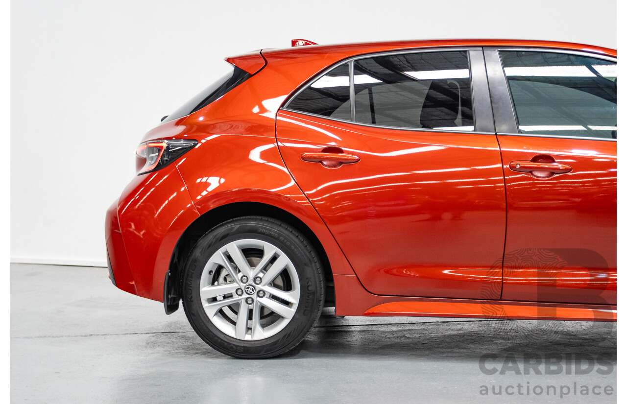 10/2018 Toyota Corolla SX MZEA12R 5D Hatchback Barcelona Red Metallic 2.0L