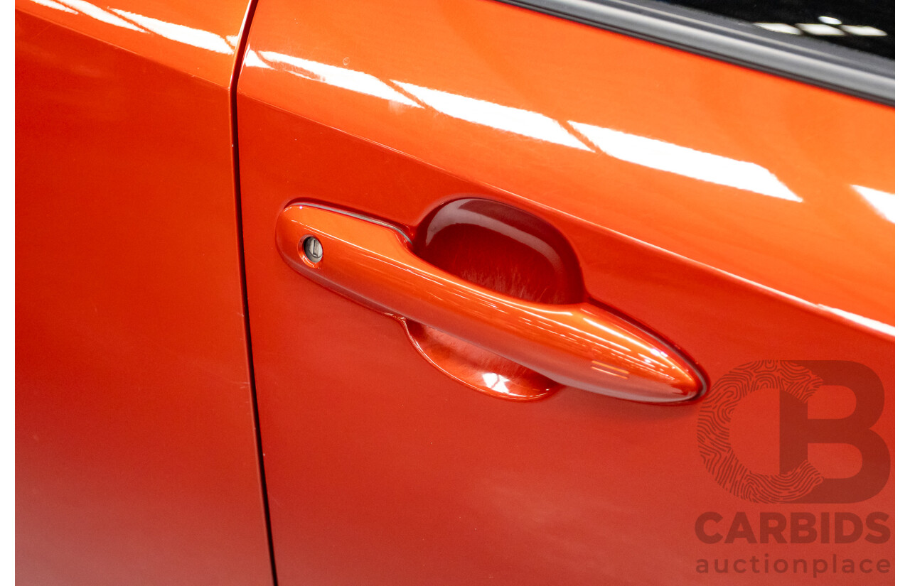 10/2018 Toyota Corolla SX MZEA12R 5D Hatchback Barcelona Red Metallic 2.0L