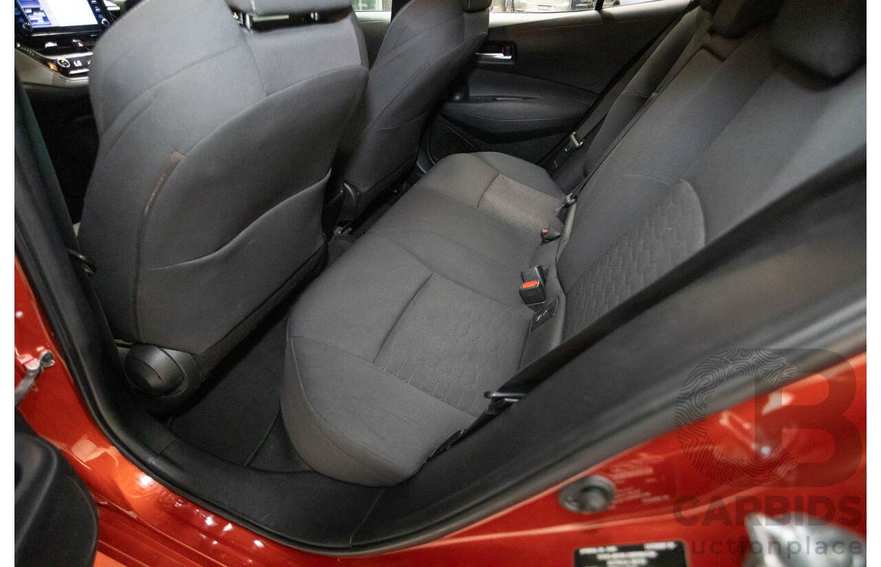 10/2018 Toyota Corolla SX MZEA12R 5D Hatchback Barcelona Red Metallic 2.0L