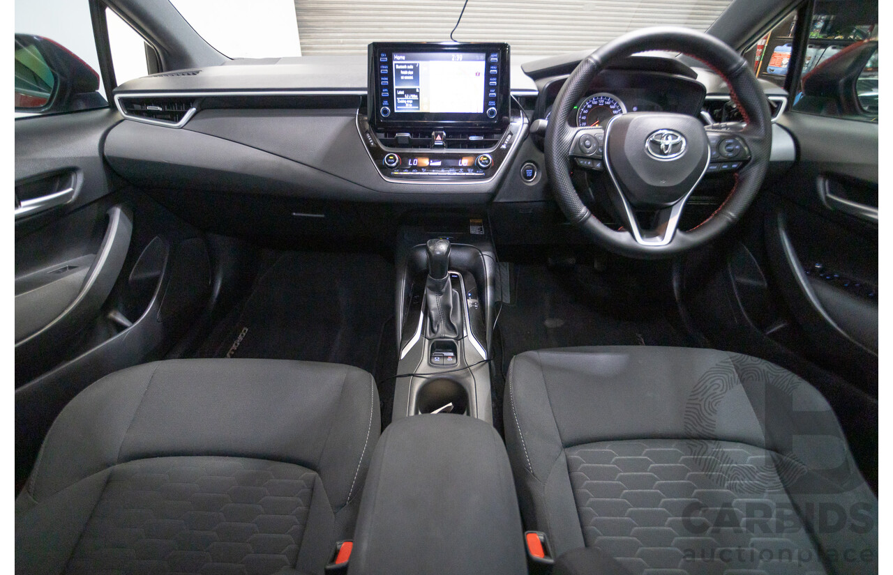 10/2018 Toyota Corolla SX MZEA12R 5D Hatchback Barcelona Red Metallic 2.0L