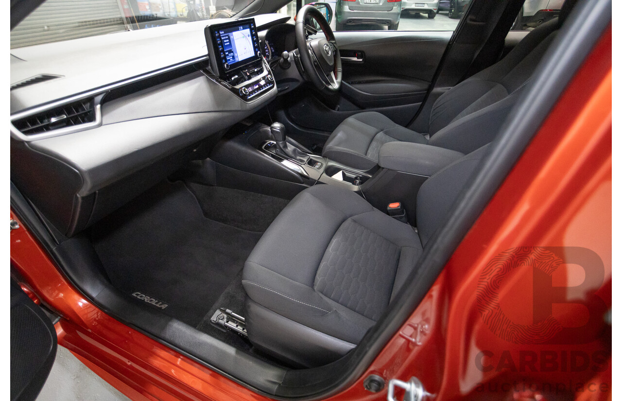 10/2018 Toyota Corolla SX MZEA12R 5D Hatchback Barcelona Red Metallic 2.0L