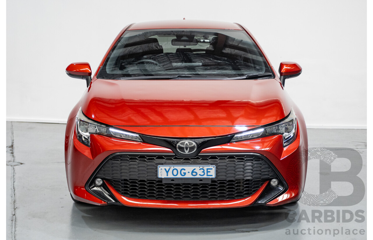 10/2018 Toyota Corolla SX MZEA12R 5D Hatchback Barcelona Red Metallic 2.0L