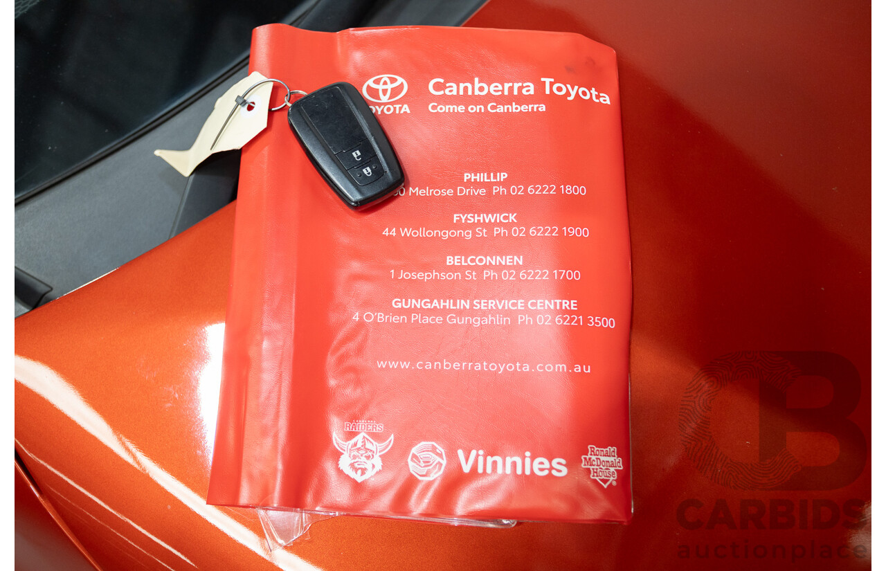 10/2018 Toyota Corolla SX MZEA12R 5D Hatchback Barcelona Red Metallic 2.0L