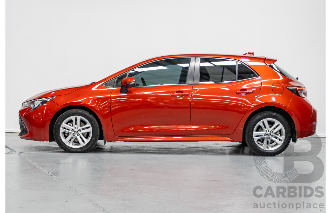 10/2018 Toyota Corolla SX MZEA12R 5D Hatchback Barcelona Red Metallic 2.0L