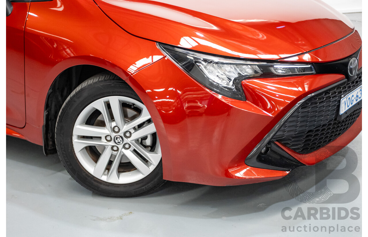 10/2018 Toyota Corolla SX MZEA12R 5D Hatchback Barcelona Red Metallic 2.0L