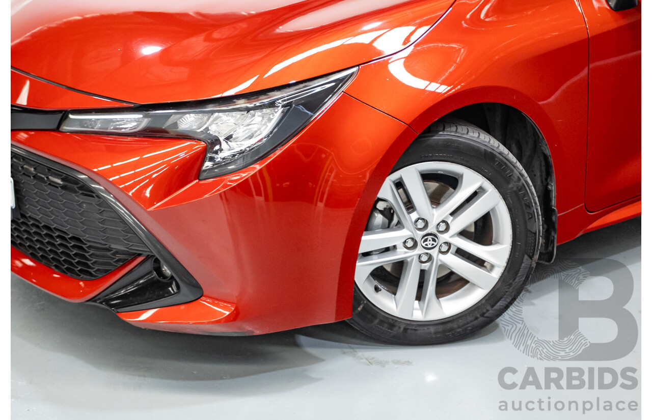 10/2018 Toyota Corolla SX MZEA12R 5D Hatchback Barcelona Red Metallic 2.0L