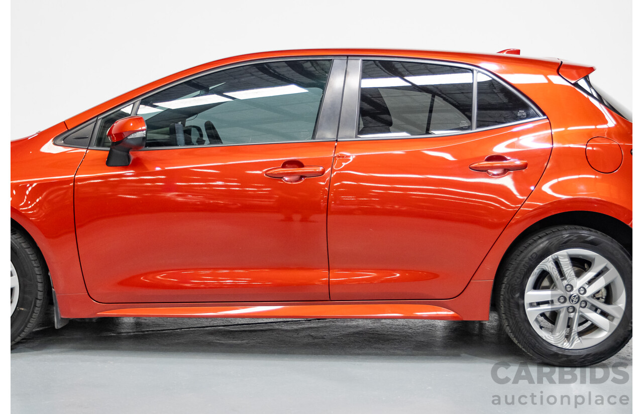10/2018 Toyota Corolla SX MZEA12R 5D Hatchback Barcelona Red Metallic 2.0L