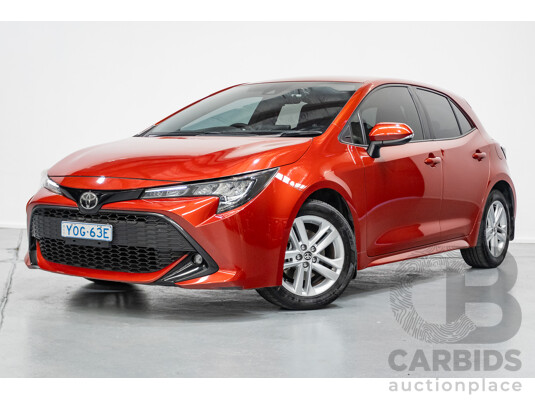 10/2018 Toyota Corolla SX MZEA12R 5D Hatchback Barcelona Red Metallic 2.0L