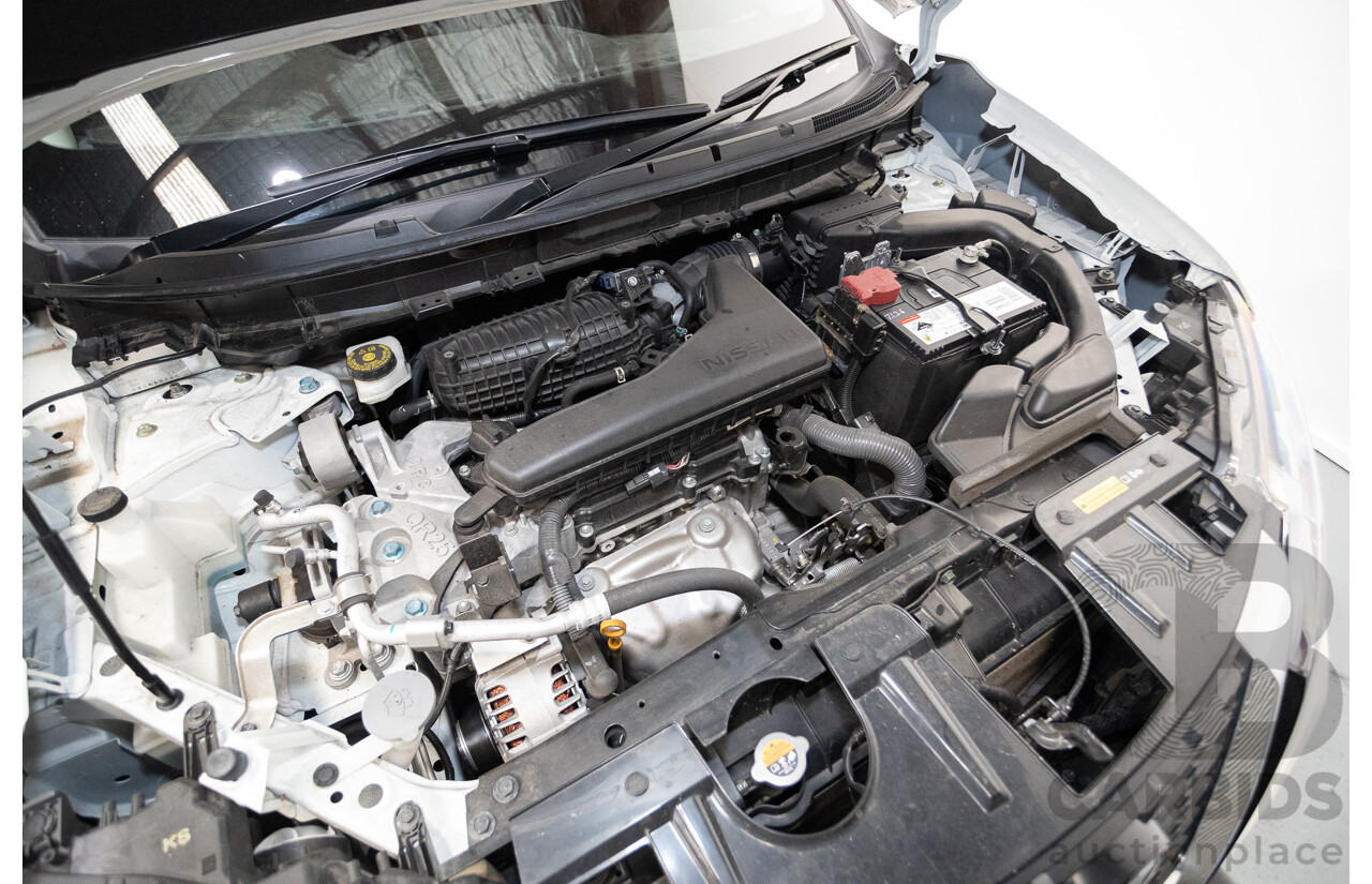 04/2021 Nissan X-Trail ST T32 MY21 4D Wagon Ivory Pearl White 2.5L - 7 Seats