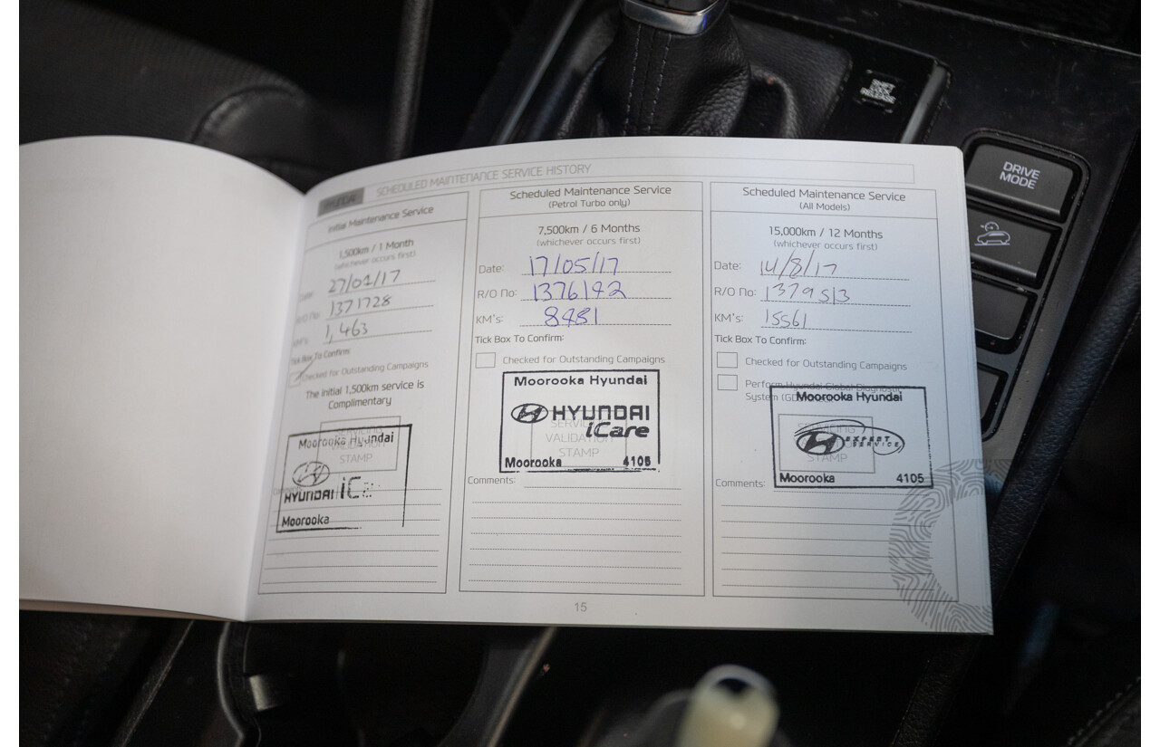 11/2016 Hyundai Tucson ACTIVE X TL 4D Wagon Pepper Grey 2.0L